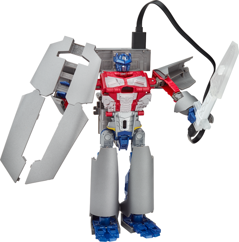 Illustration for article titled Hasbro's Own Convention Will Sell You a Giant Transformer That Actually Charges Your Phone